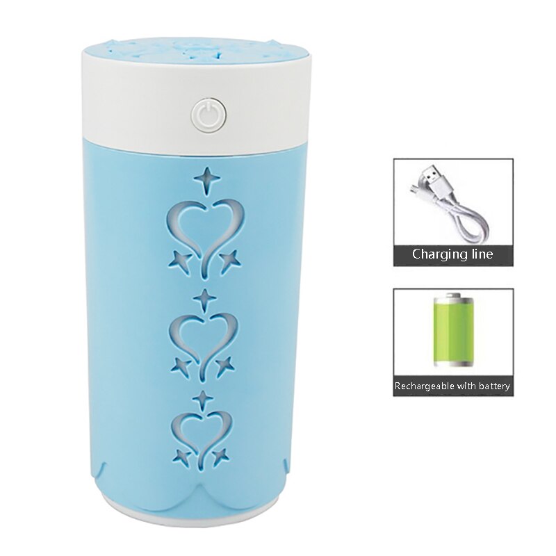 Draadloze autobevochtiger, thuiskantoor luchtbevochtiger, auto aromabevochtiger met usb-interface