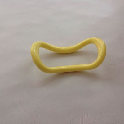 Yoga rek- en strekring fitnessring yoga assist pilates lean body fitness oefening shaping yoga cirkel magische ring: Geel