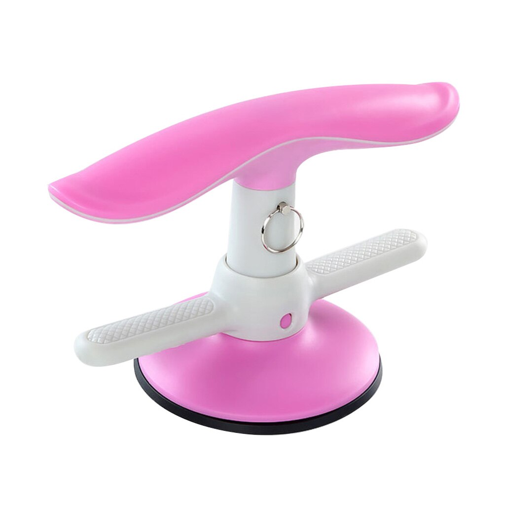 Soporte de autosucción para sentadillas, equipo de entrenamiento de Fitness, asistente: Pink