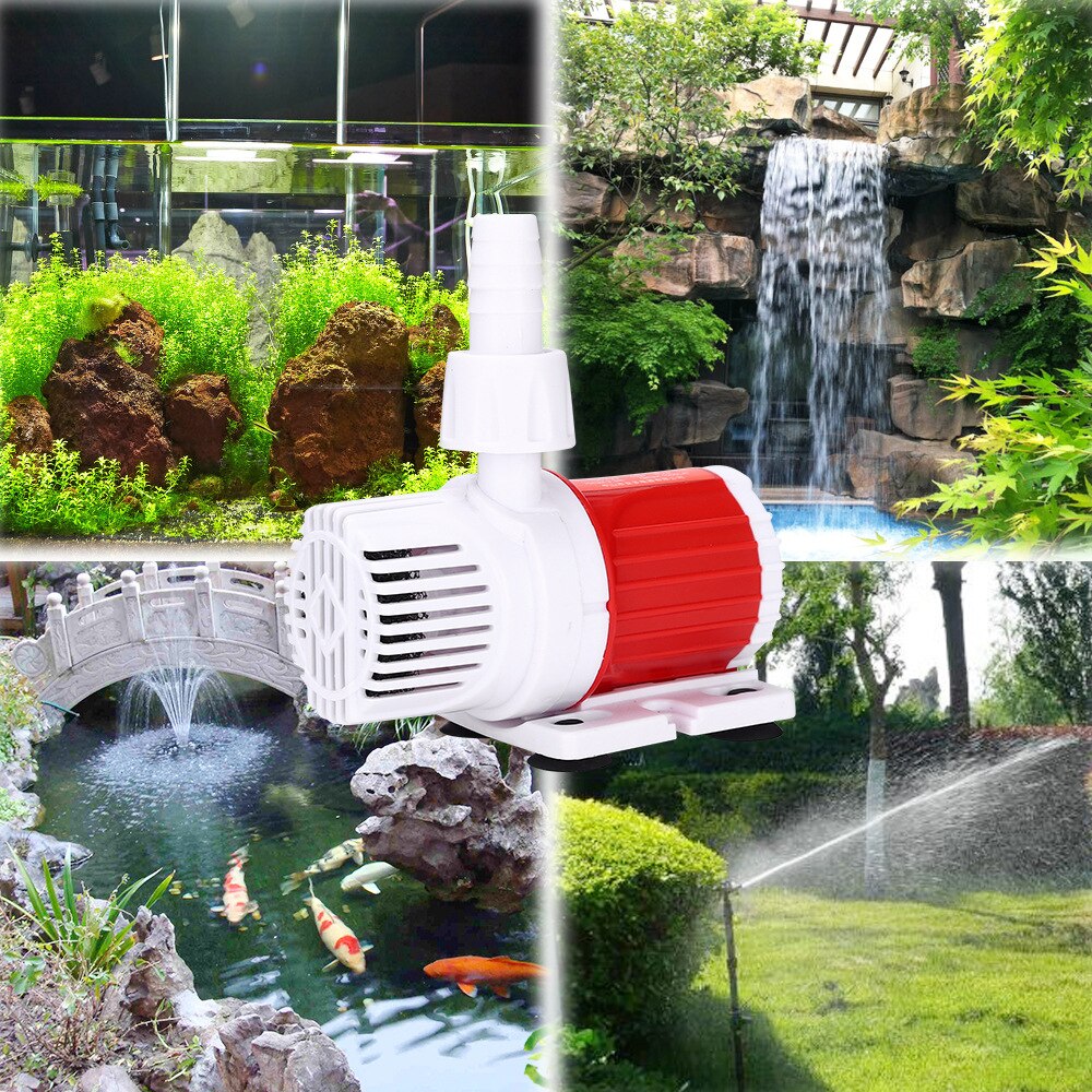 Aquarium fish tank DC submersible pump DC12V/24V fish tank filter circulation pump high-lift ultra-quiet micro-pump