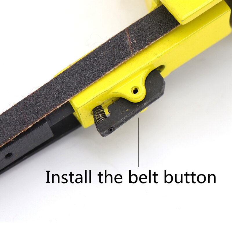 Industrial Air Belt Sander Sanding Machine Pneumatic Polishing Tools Air Angle Grinding Machine 10X330mm