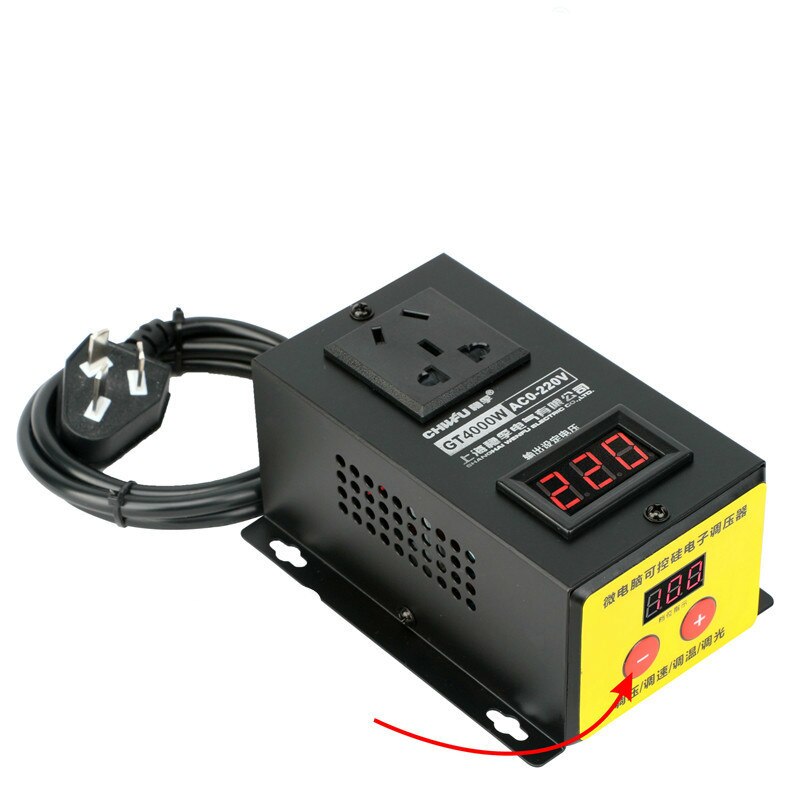 Régulateur de tension électronique 4000w | Contrôleur de haute puissance, machines électriques, régulateur de vitesse Variable, Thermostat