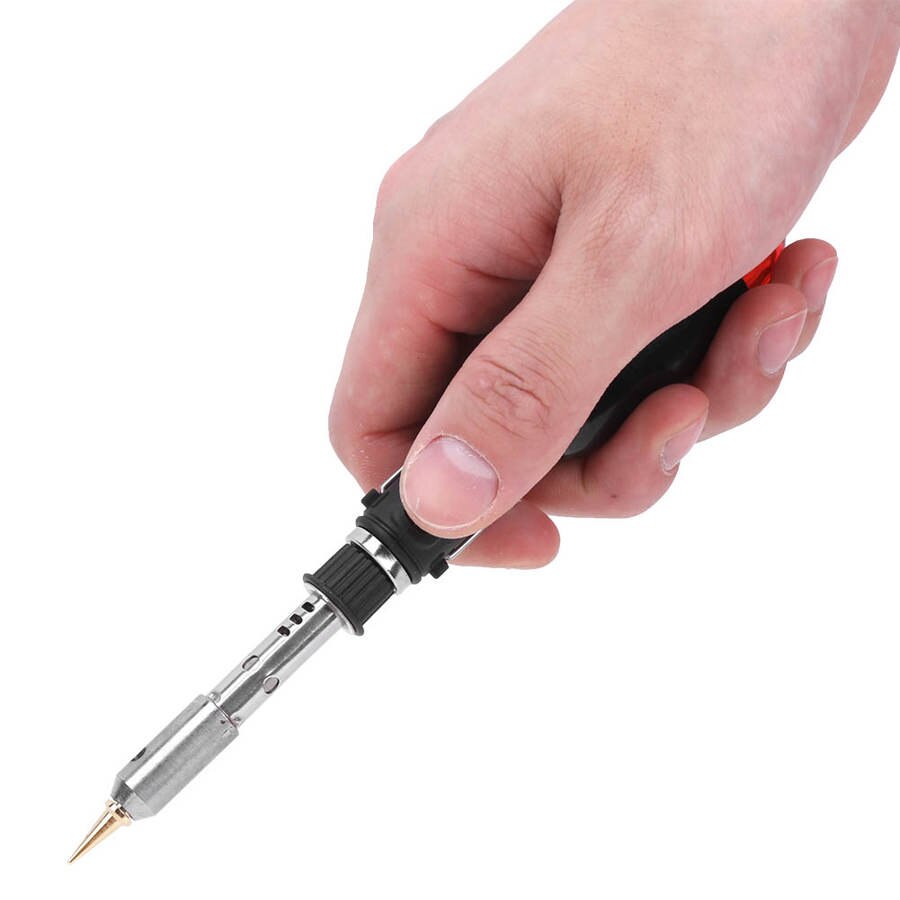 Welding Pen HT-1935-3 Portable Gas Soldering Iron Multifunctional Butane Heat Pen Pneumatic Welding Tool Gas Solder Pen