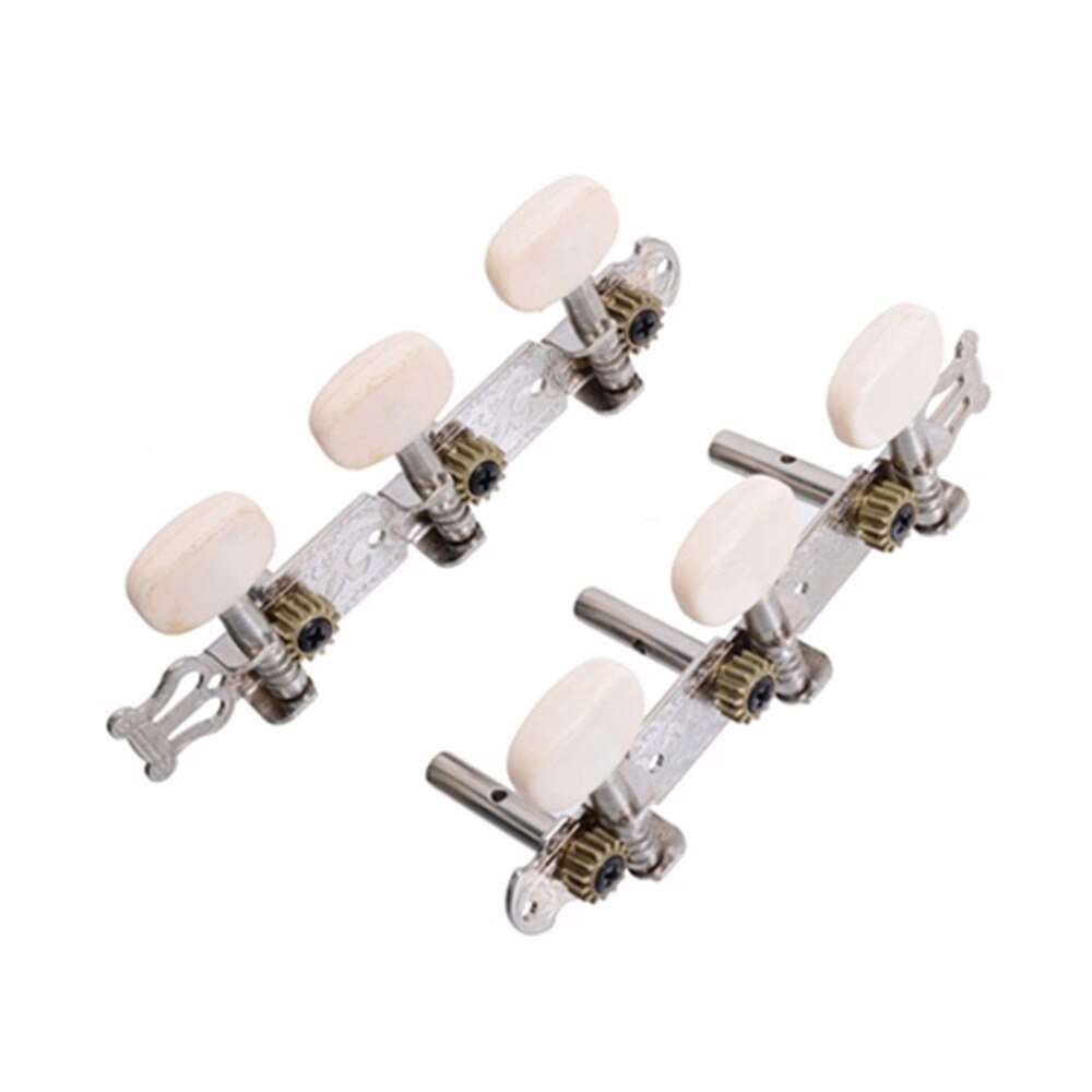 Alloy Tuning Pegs Tools Machine Heads Tuners Tip for Classical Guitar Three Button Tuning Keys Accessory