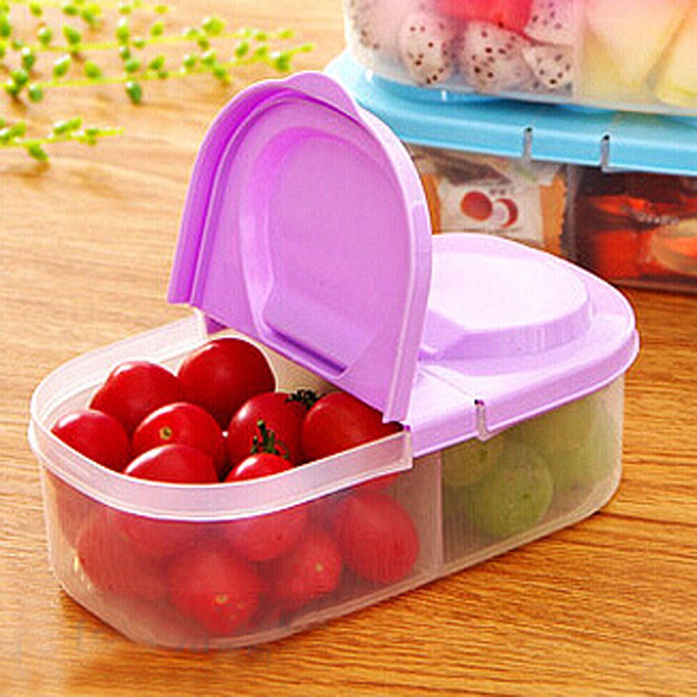 #5 Food Storage Container Plastic Kitchen Storage Box Fridge Freezer Space Saver Organization Storage Rack Shelf Kitchen Box