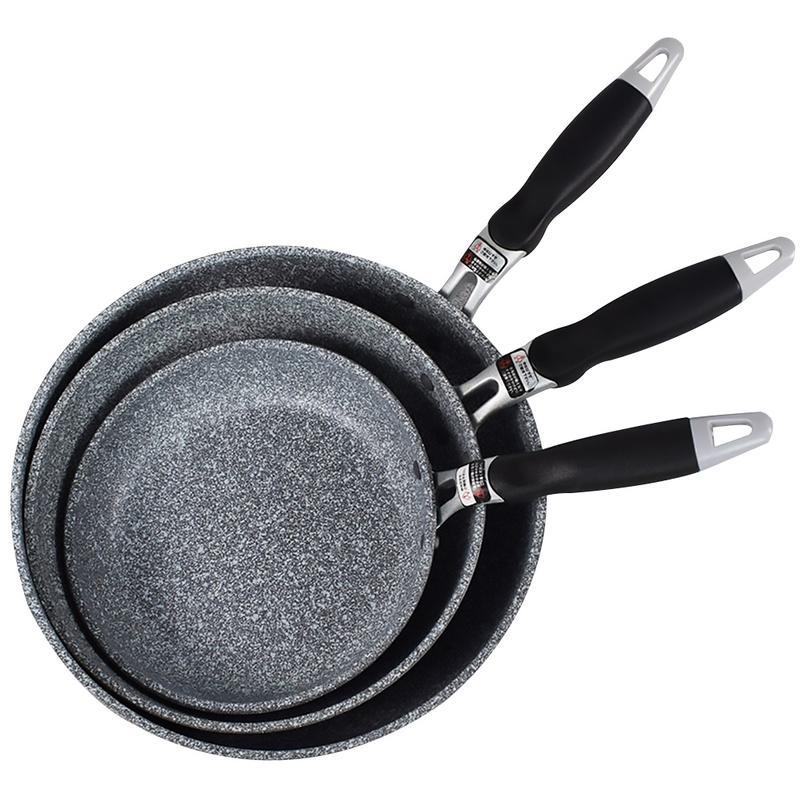 Rissteinpanne i japansk stil non-stick stekepanne 20cm liten stekepanne 26 cm 28cm stor dyp stekepanne non-stick gryte