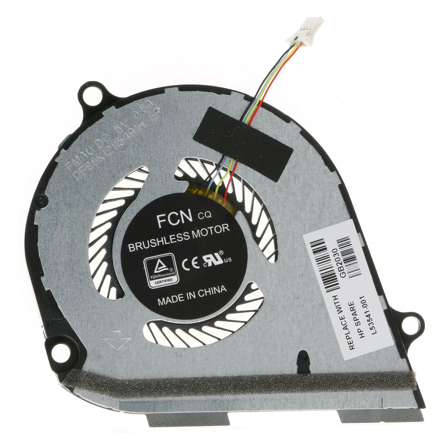 Laptop CPU+GPU Cooling Fan For HP ENVY X360 15-DS 15-DR L53542-001 L53541-001: CPU L53541-001