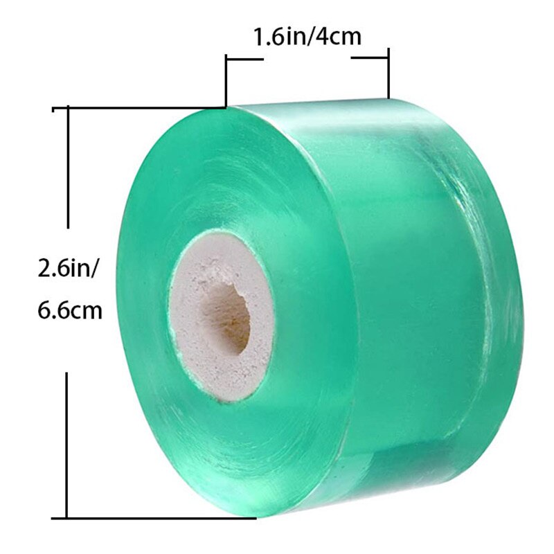 Cinta de injerto estirable para plantas de jardín, cinta de Película autoadhesiva para siembra de árboles frutales, vivero, 3/4/5cm * 100M XH8Z, 2 uds.