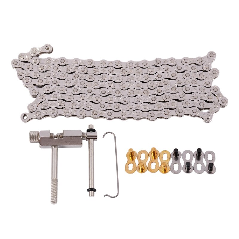 Multi Bike Mechanic Repair Kit Bicycle Chain Breaker and Chain Checker Bicycle Missing Link for 6 7 8 Speed Chain