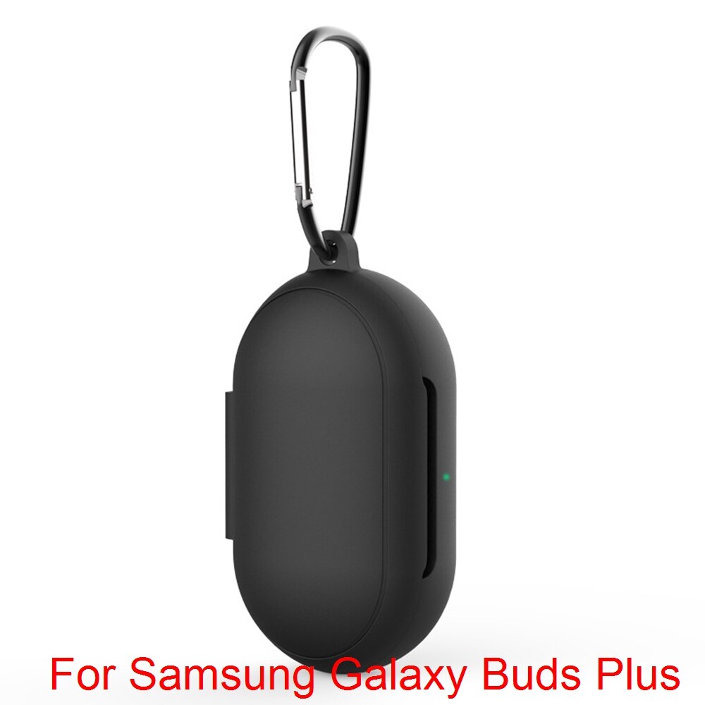 2 in 1 Soft Silicone Protective Case Cover For Samsung Galaxy Buds Plus Metal Colorful Sticker For Samsung Galaxy Buds Plus: 03 Only Case