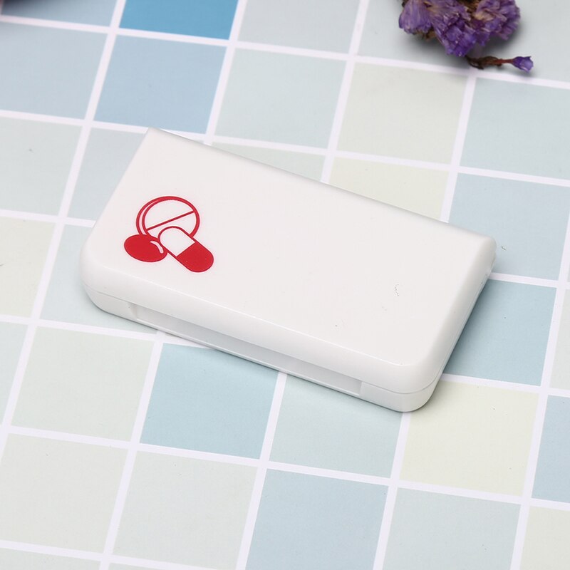 3 Grids Container Tablet Sorter Box Mini Leuke Geneeskunde 7 Dag Weekly Storage Pil Case Organizer Gezondheidszorg Pil Doos willekeurige