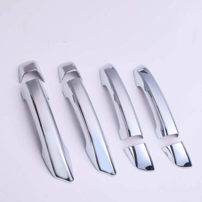 FOR 2017-2020 HYUNDAI Elantra ABS Chrome Side Door Handle Cover Trim Smart hole FOR 2017-2020 HYUNDAI Elantra ABS Chrome Side Door Handle Cover Trim Smart hole