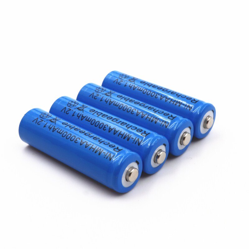 1PC 1,2 v 1800mAh AAA Ni-Mh akku 1,2 V AA 3000mAh Akkus batterie Garten Solar- Licht LED taschenlampe