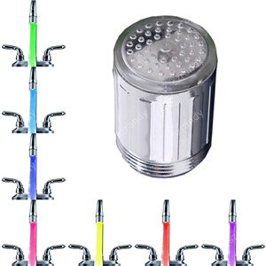 7 Kleuren Langzaam Knipperen Kraan Led Kraan Licht (Beluchter Voor Kraan) Met Adapter: Default Title