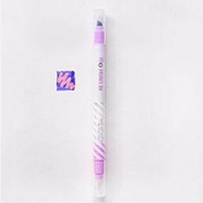 Baby Zeichnung Spielzeug Discolorable Stift Kinder 12 Farben Kawaii Magie Highlighter Stift 1Pcs Lernen Kunst Spielzeug für Kinder Malerei werkzeug: Light Purple