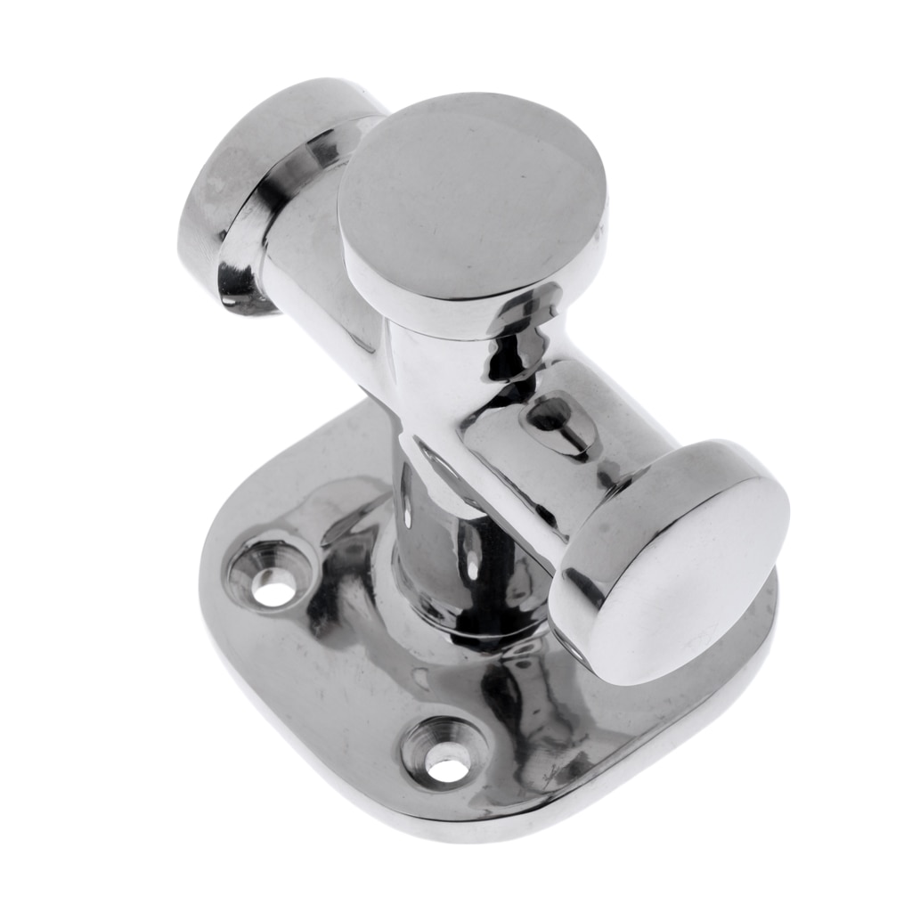 Premium Marine Grade 316 Stainless Steel Single Cross Bollard Boat Anchor Deck Rope Cleat Hardware Accessories