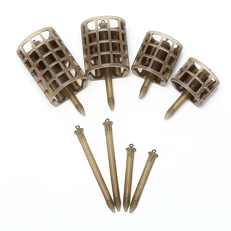 1pc Appât Cage De Pêche Mangeoire Outil Accessoires Feeder De Pêche 25G 30G Matériel de PÊCHE