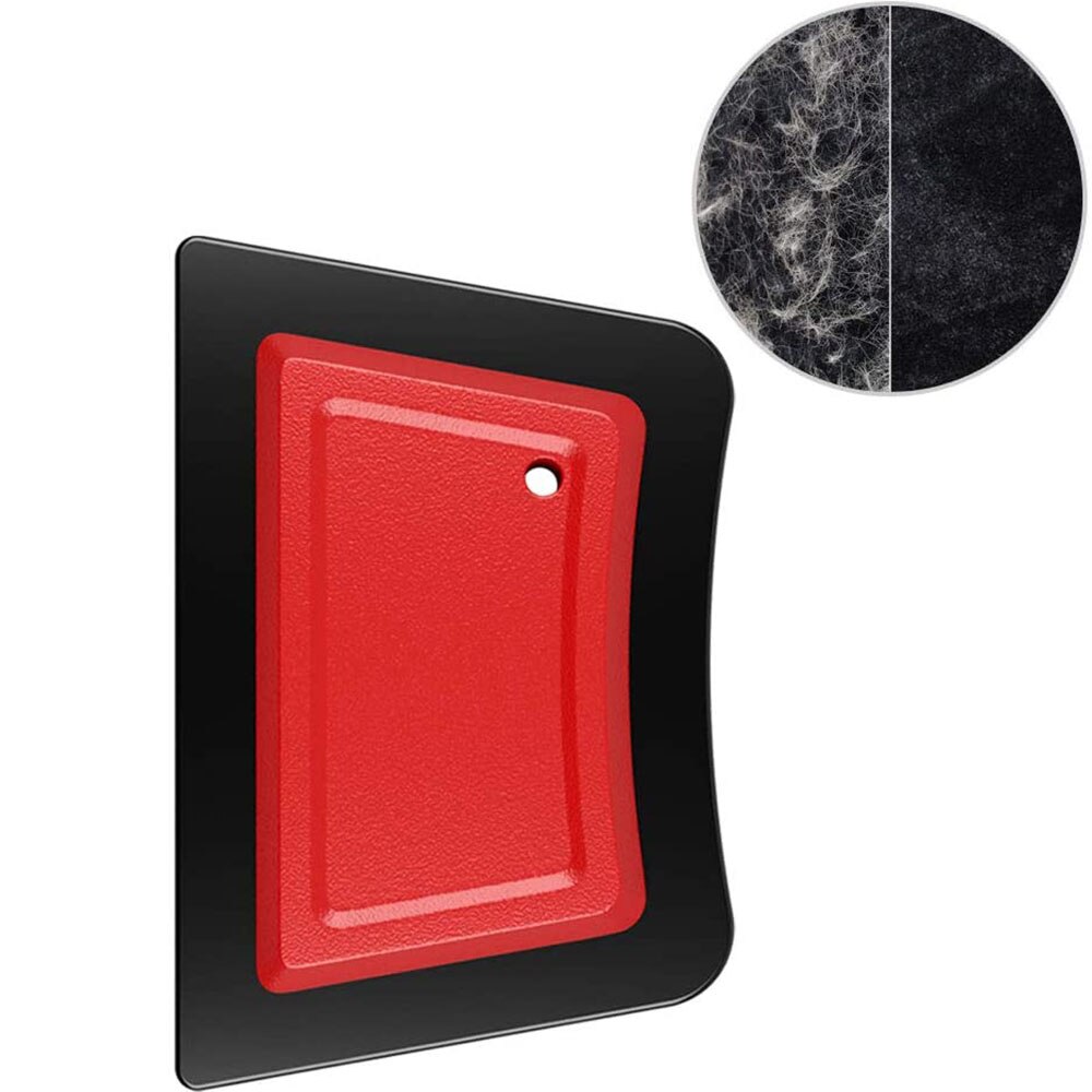 Silicone Pet Hair Remover Dog Cat Hair Removal Device Sofa Car Clothes Detail Scraper Damage-Free Fabric Pet Hair Brush Remover: A