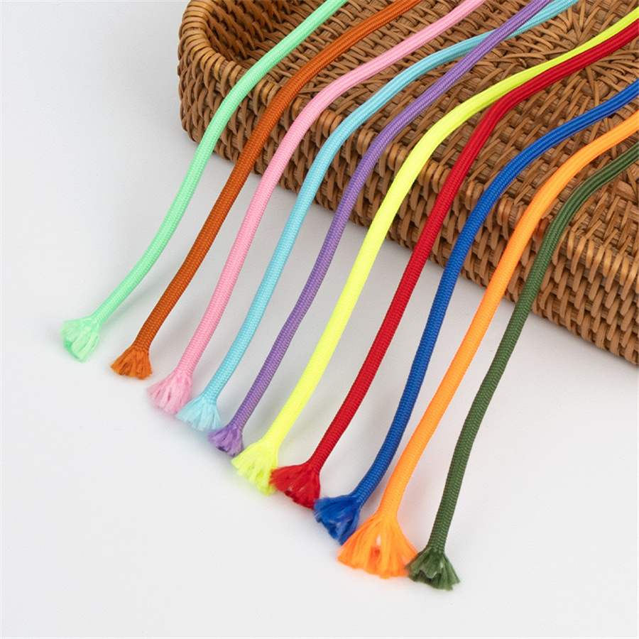 1 pièces 5yards 6mm Paracord Parachute cordon lanière tente corde Guyline Mil Spec Type pour randonnée Camping