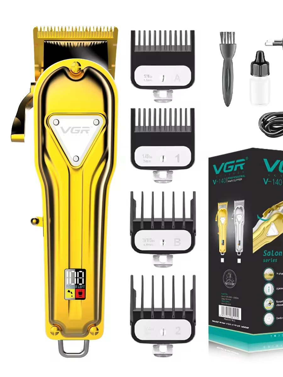 VGR tondeuse cheveux hommes tondeusse homme coiffure Coupe-herbe Machine de coupe de cheveux Multifonctionnel Machine à couper les cheveux IPX6 Tondeuse à cheveux 6 en 1 Tondeuses à cheveux Hommes V-102