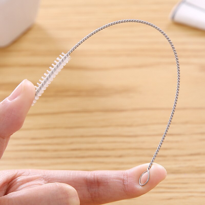 5/10 Pcs Seguro Reutilizável de Alta Qualidade Escovas de Mamadeira Mamilo Potável Palha Softe Escova de Limpeza Suprimentos de Alimentação Do Bebê 18 CM