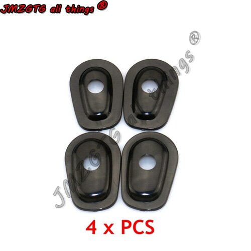 Luz de indicación de la motocicleta, adaptadores para KAWASAKI ER6N ER6F ZRX1200 KLE 500 KLR 650, espaciadores de adaptador de indicador de intermitentes: 4pcs