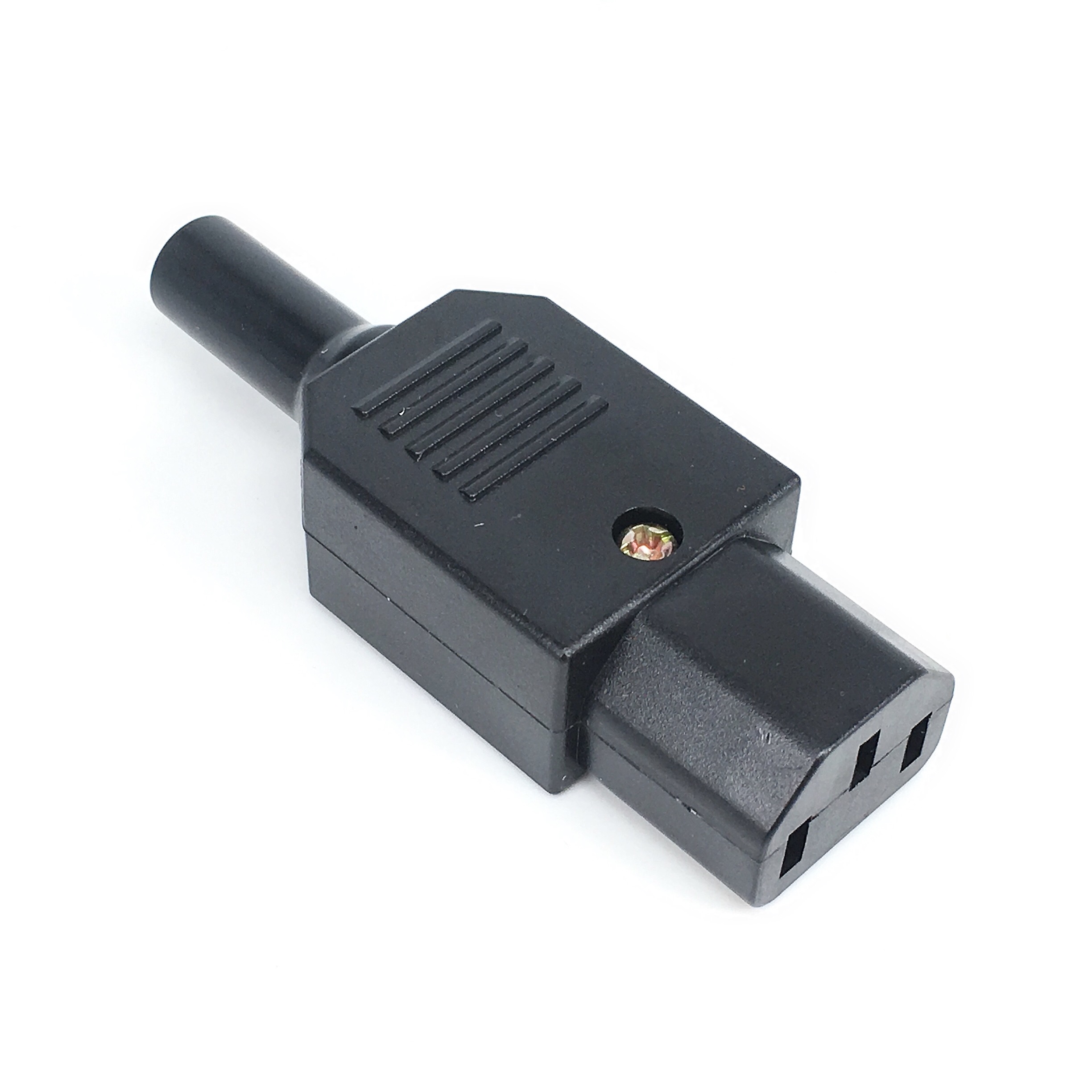 16A 250V IEC Straight Cable Plug Connector C13 C14 Female Male Plug Rewirable Power Connector 3 Pin AC Socket Industrial Plug: C13