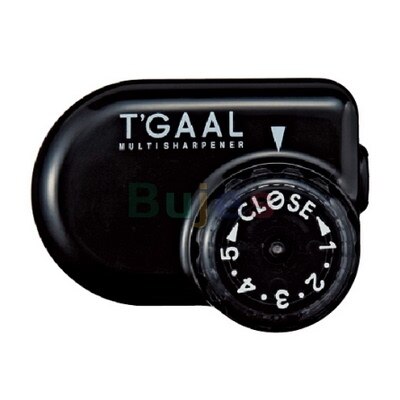 Kutsuwa – taille-crayon réglable à Angle STAD t-gaal (RS017LB), cinq vitesses réglables, pas facile à casser le noyau, économie de recharge: T Gaal black