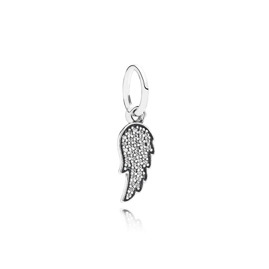 Kakang 100% S925 Sterling Silver Shiny Peaceful Lucky Multi-style Pendant Original Diy Jewelry Suitable For Women: 791352CZ