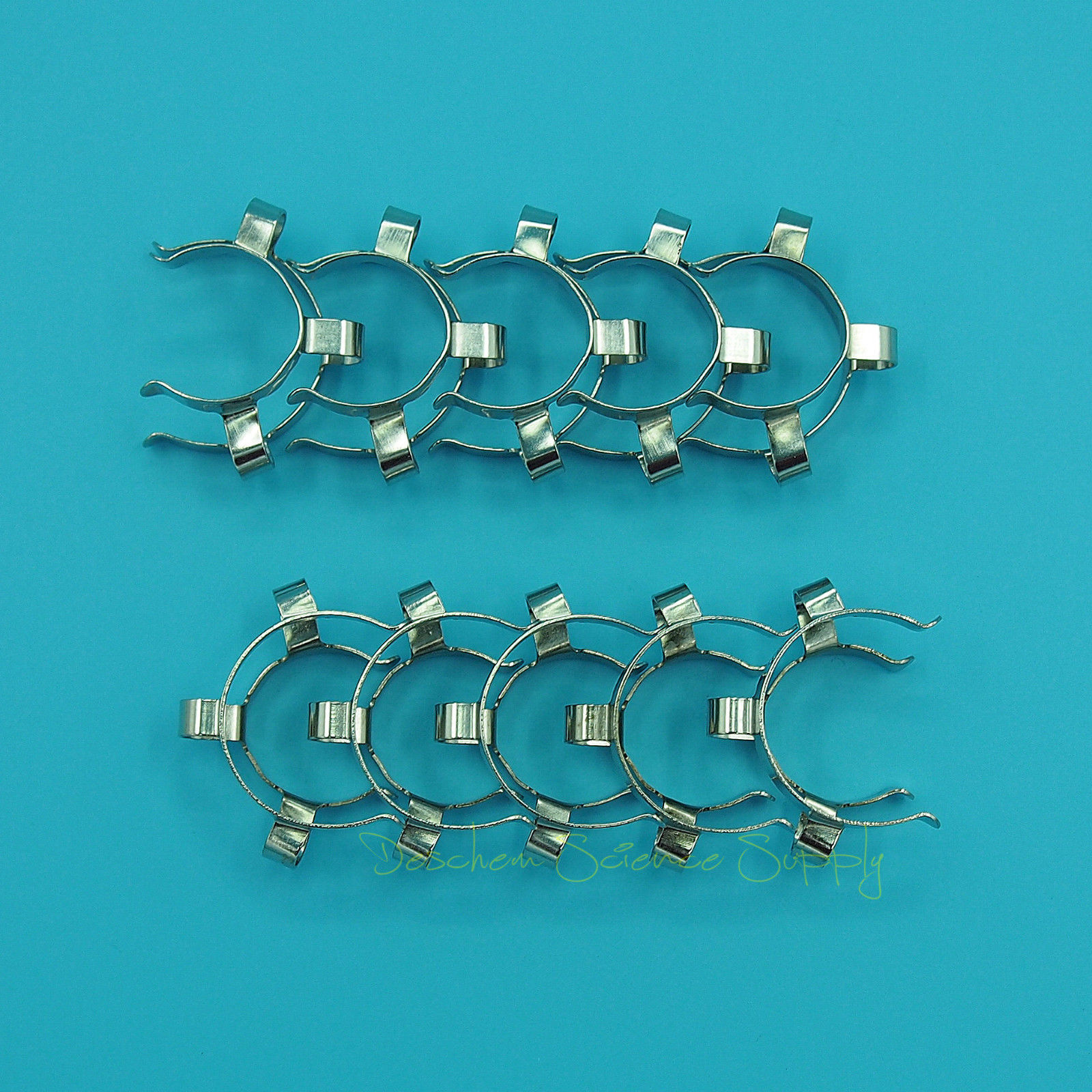 10 Pcs 29/32,29/42,Metal Clip,Keck Clamp,For 29# Glass Ground Joint