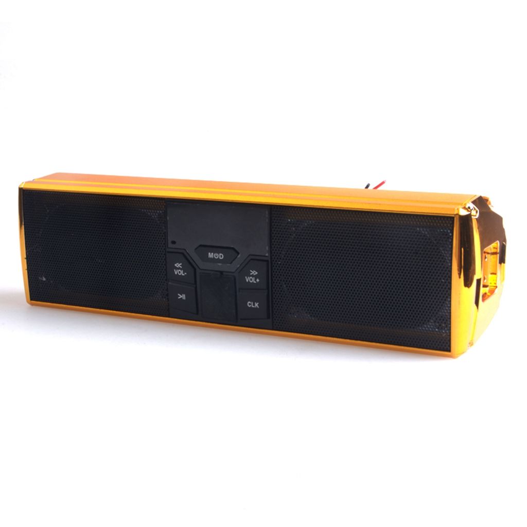 Pantalla LED para motocicleta, sistema de sonido de Audio con Bluetooth, Control por aplicación, MP3/TF/USB, Radio FM, altavoces estéreo, accesorios antirrobo para Moto