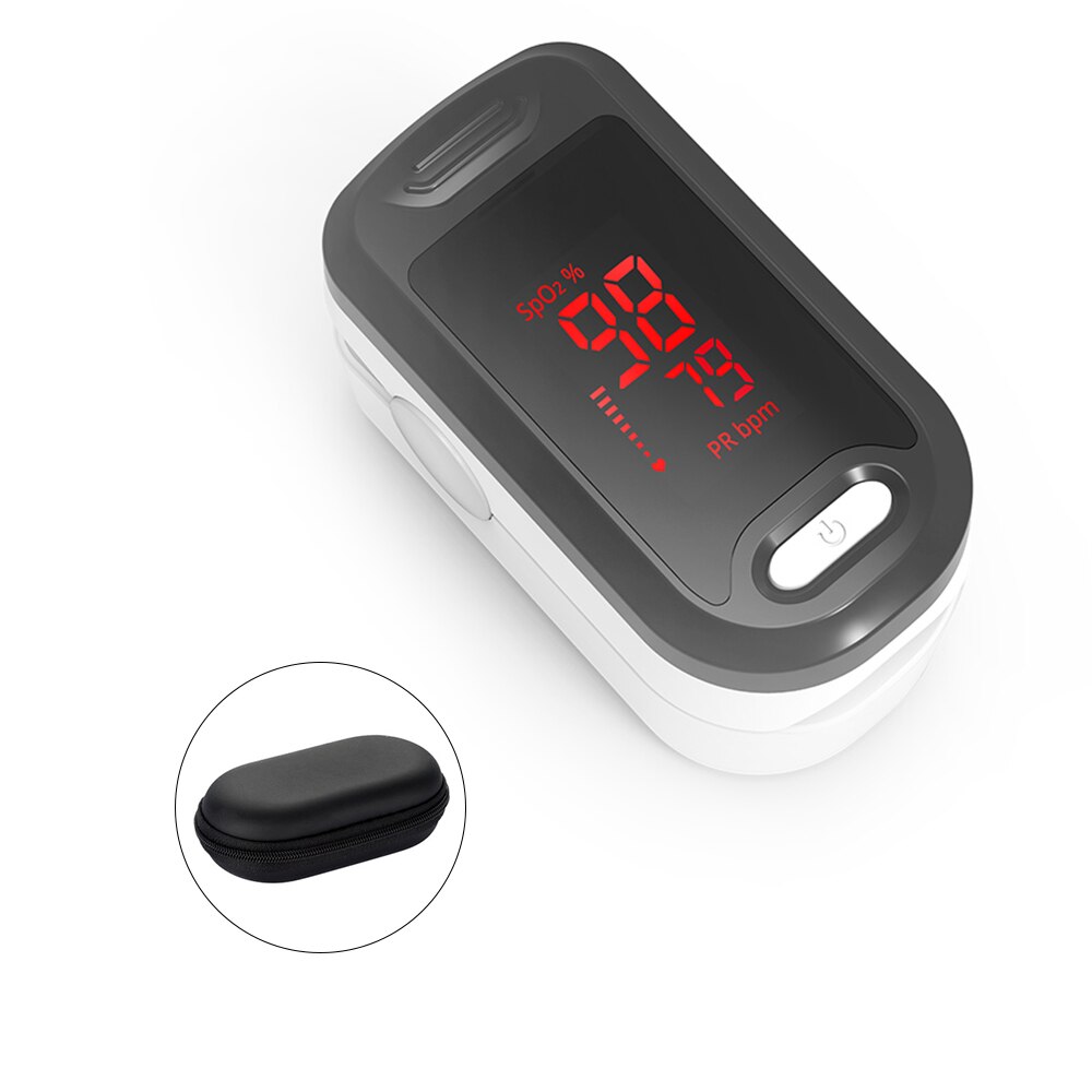 Loodom finger pulsoximeter syrgasmätare led pulsoximetrar fingertoppspulsoximetrar dedo pulsmätare