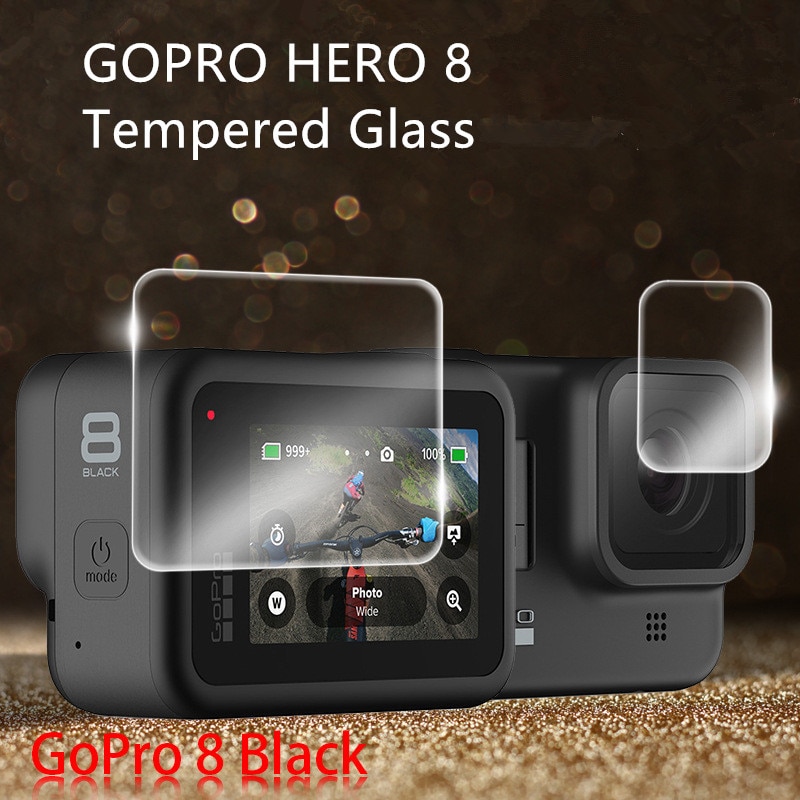 Gehard Glas Screen Protector Voor Gopro Hero 8 Zwart Lens Bescherming Beschermende Film Voor Gopro8 Go Pro 8 Camera Accessoires