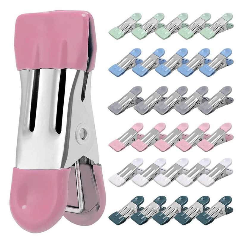 ​ Pinzas para colgar ropa portátiles, organizador de ropa para armario, pinzas para ropa de acero inoxidable, pinzas para ropa, percha para pantalones, 10 Uds.