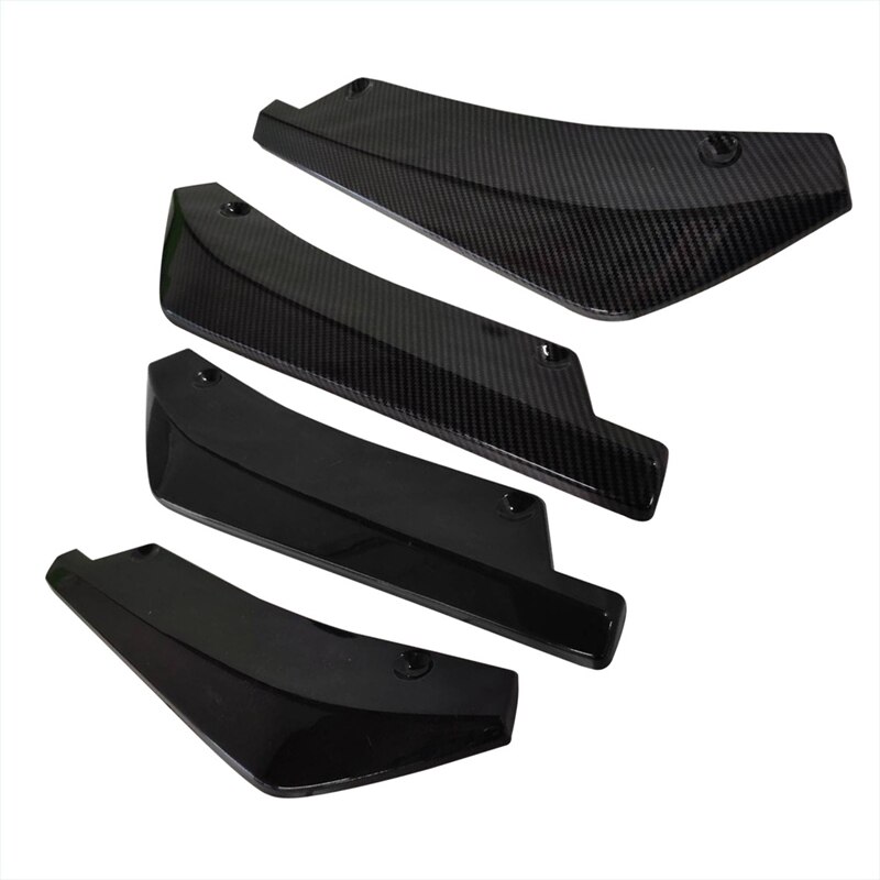 1 paire universelle voiture pare-chocs arrière becquet Canard Anti-Crash protecteur