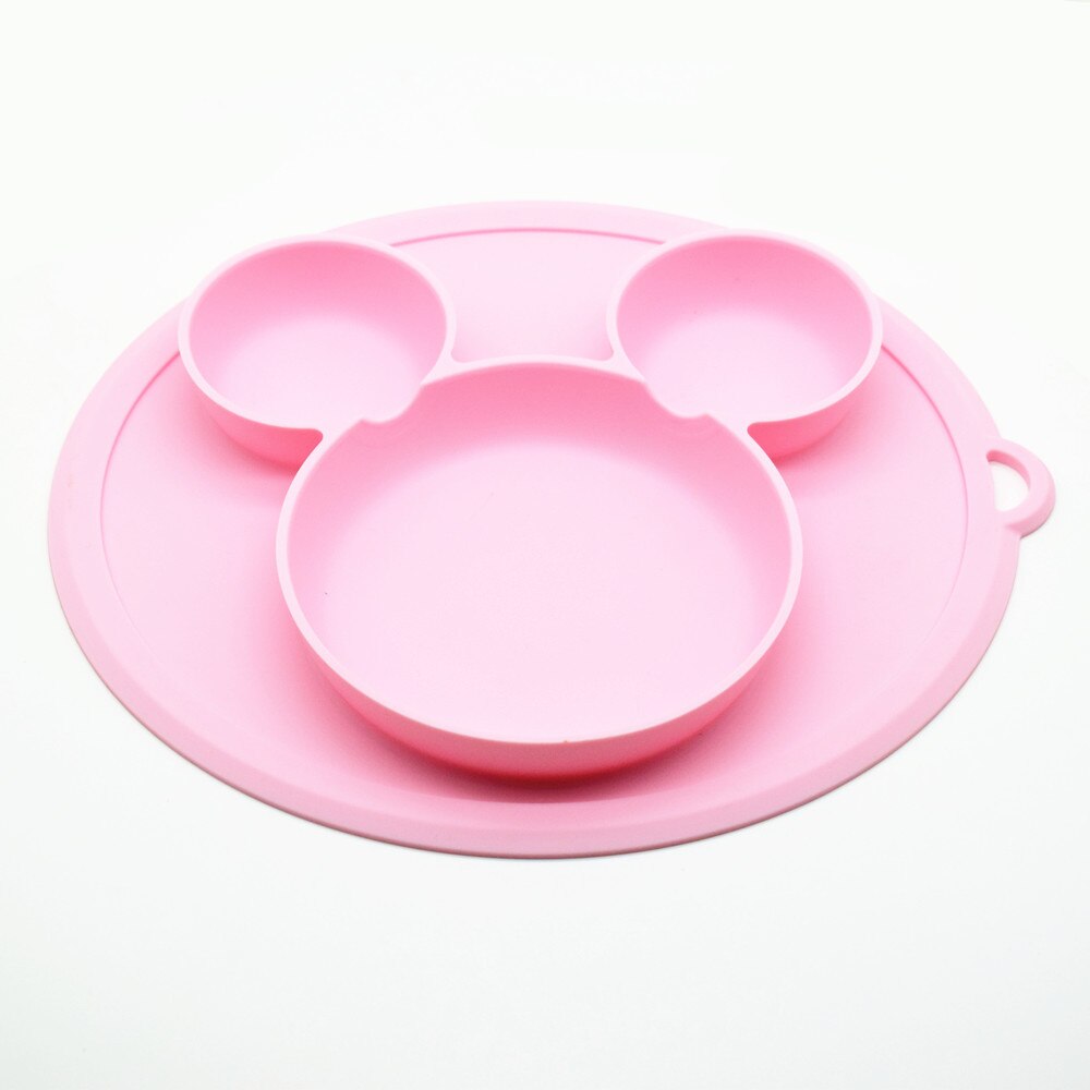 Bol Con Ventosa De Silicona Para Niños, Plato Infantil, Plato De Silicona Para Bebé, plato De Alimentación De Bebé