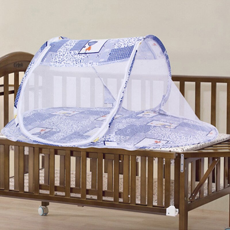 Draagbare Baby Bed Crib Folding Klamboe Kussen Matras Zomer Baby Zuigelingen Muggen Polyester Mesh Crib Netten