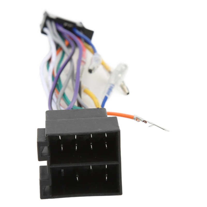 Radio ISO Connector 16Pin ISO Radio Wiring Harness... – Grandado