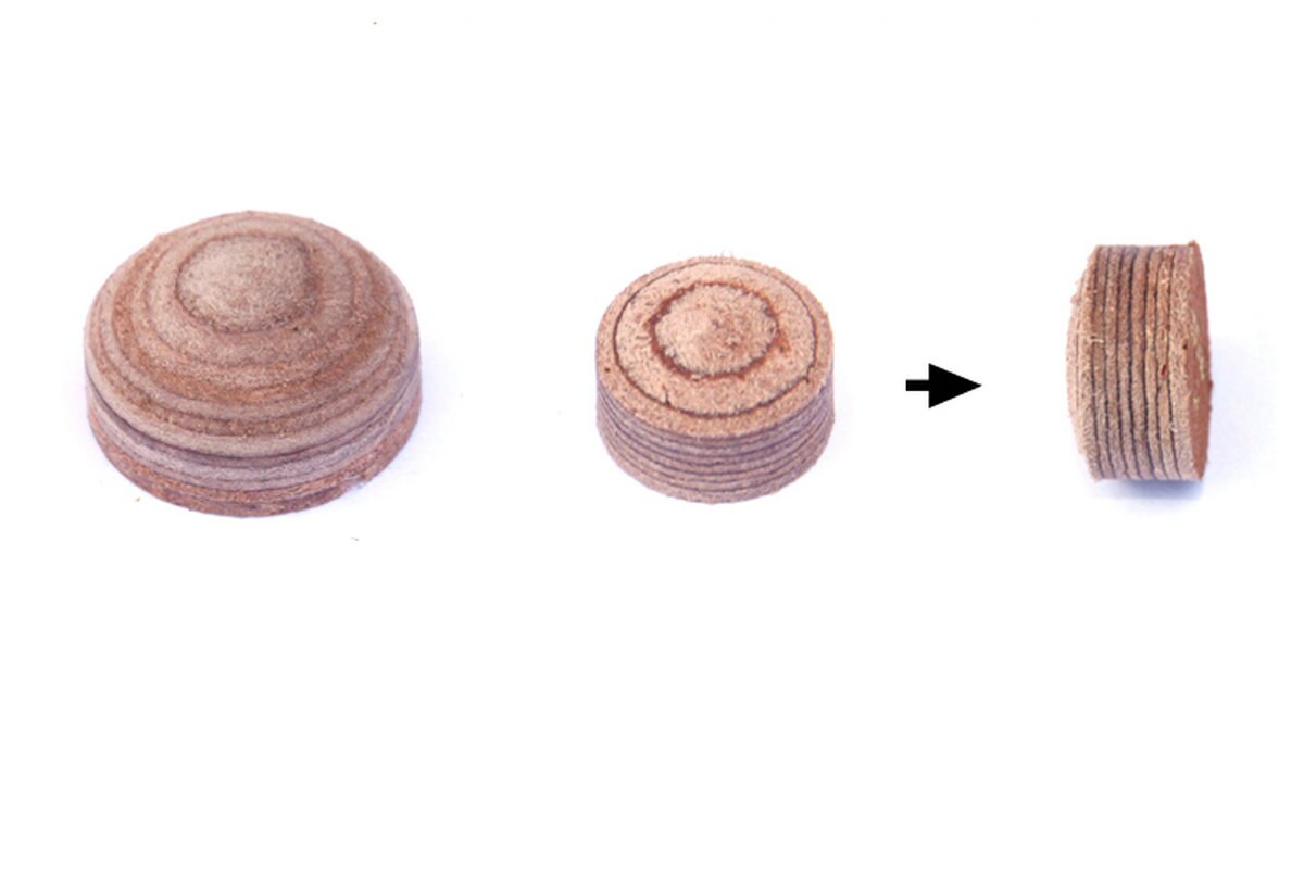 Cuppa Held Mann Billard Warteschlange Tipp Größe 10,12,13mm