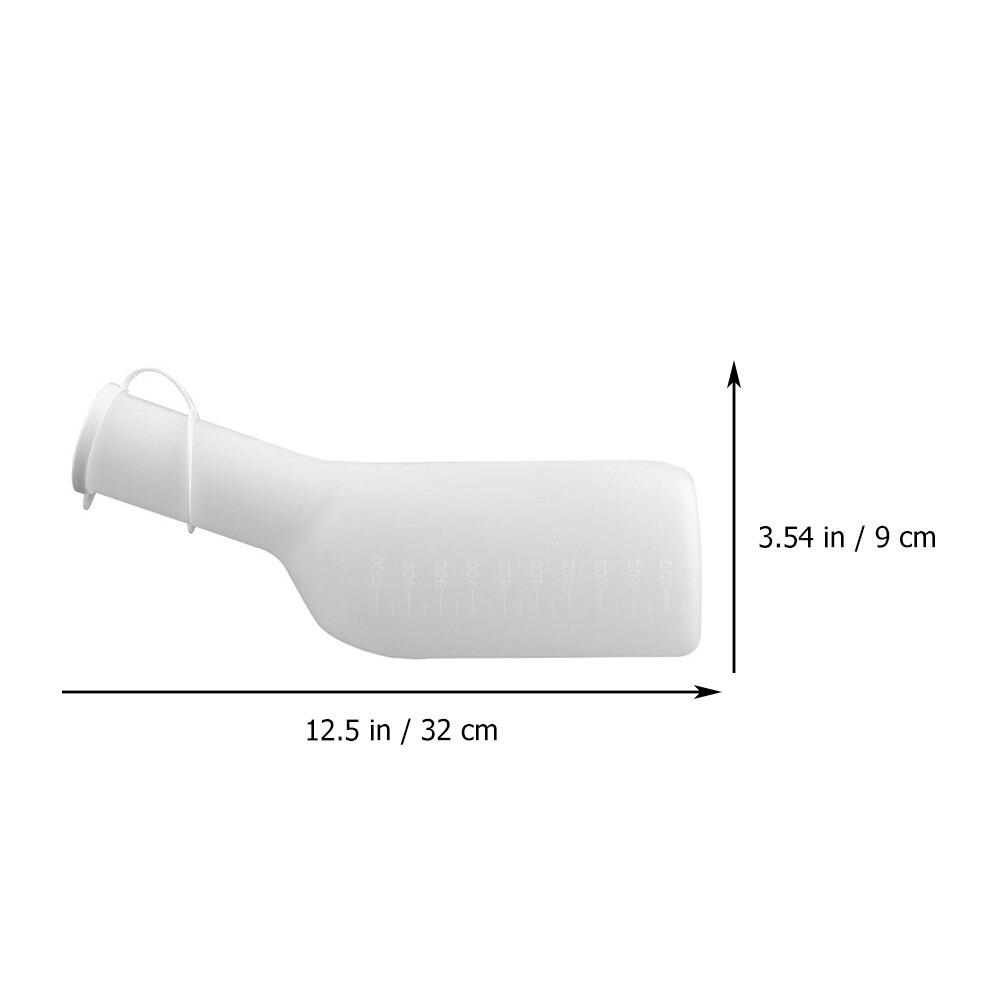 1Pc Urinal Bottle Large Capacity Urinal Chamber Pot for Female Male Elderly Patient