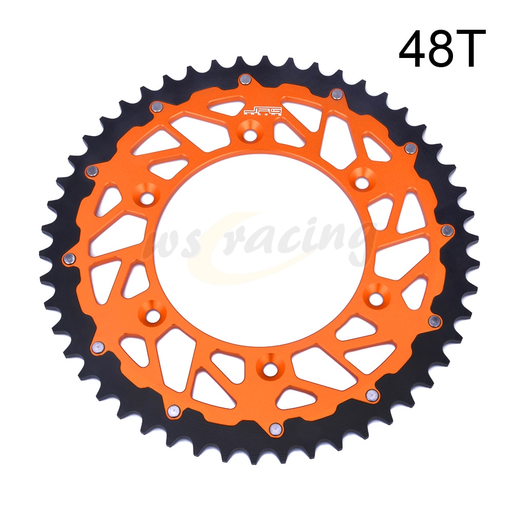 42T 45T 48T 50T 52T Posteriore Pignone Catena per KTM EXC EXCF SX XCW XCFW MXC SXS SXF XC XCF SMR SMC 125 144 150 200 250 duca 790 LC4
