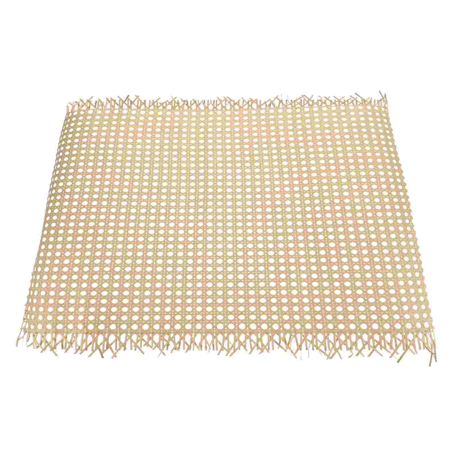 1 Roll of Cane Webbing Mesh Cane Webbing Net Rattan Net Lampshade Making Material for DIY Furniture Decor