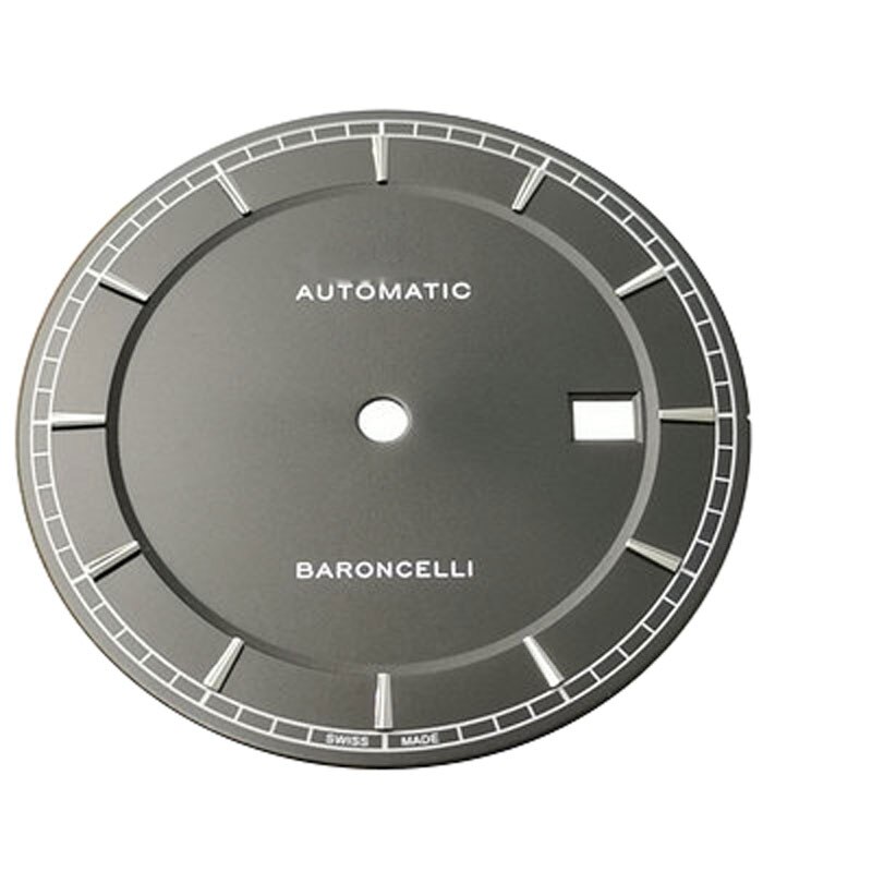Reloj Mecánico M8600 para hombre, 34mm de diámetro, con texto, accesorios: 17
