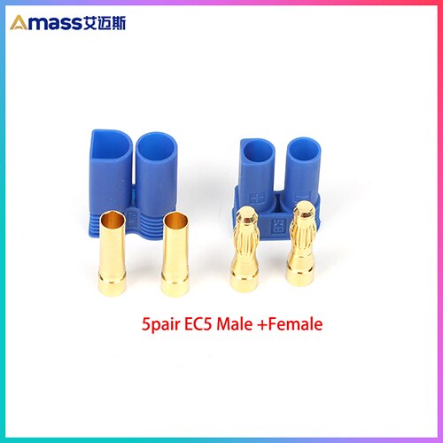 Amass AS150 EC5 XT150 XT90 XT90S XT60 MT30 MT60 T Plug Connector: EC5