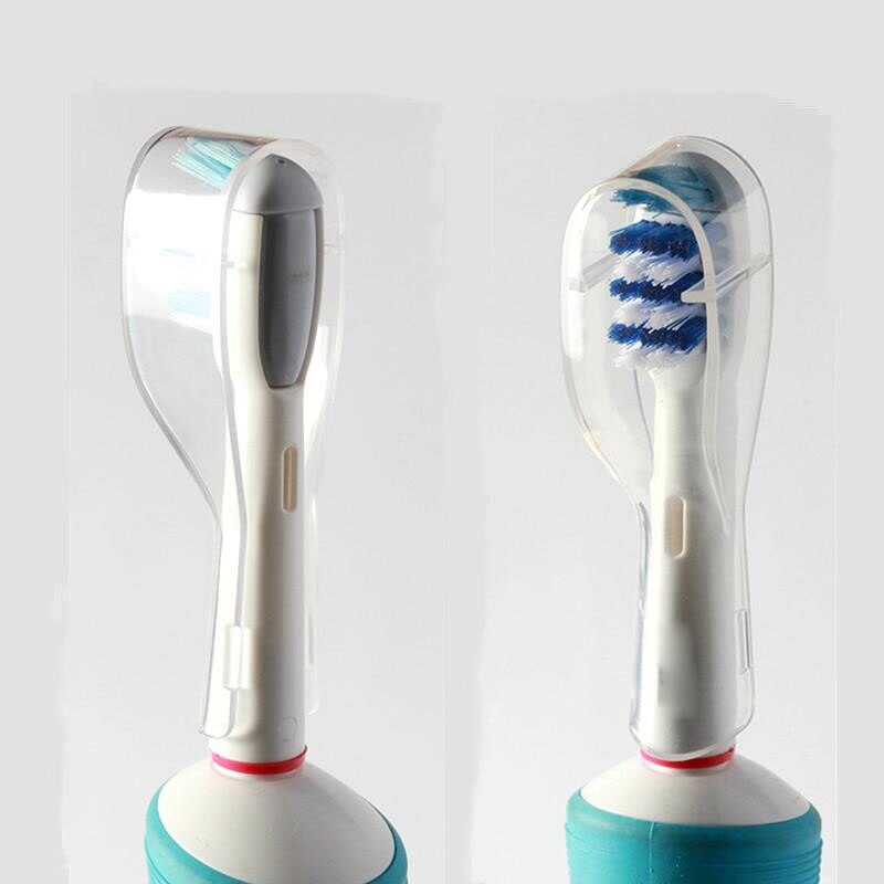 Elektrische Tandenborstel Heads Bescherm Cover Hoofd Beschermende Cover Case Cap Voor Braun Oral B Tool Houd Stof Uit Beschermen Reizen thuis
