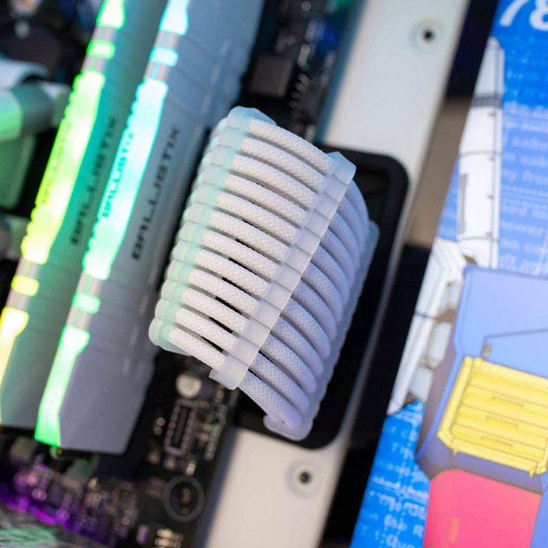 Organizing Kit Computer Cable Management Comb Fits Cable Manager PC Power Cables PSU Extension Clip Power Cables Wiring