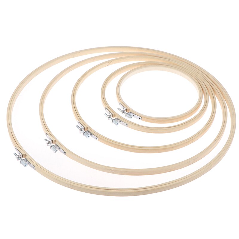 Bastidores para bordado, aro feito de bamboo. 15 a 40cm., ferramenta para bordar. borde você mesma