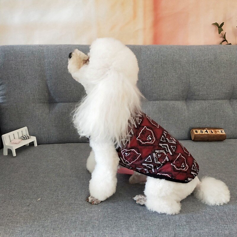 Populære kæledyr hundetøj til lille hund bomuld vest frakker jakke vinter hunde katte tøj chihuahua kæledyr hund kostume tøj s-xxl