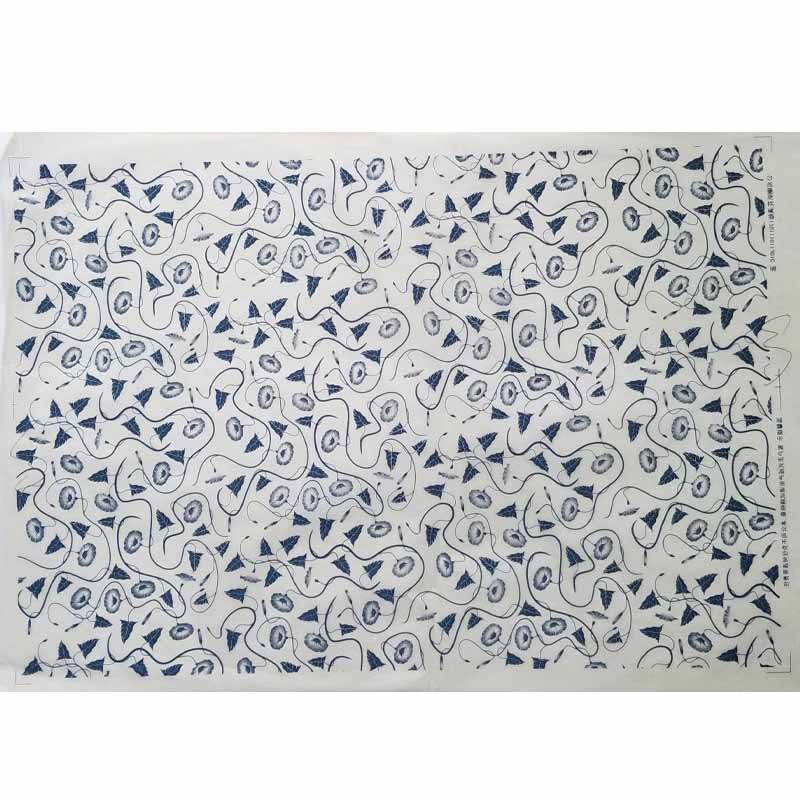 Keramik Aufkleber Diy Keramik Tonne Unterglasur Farbige Blume Papier Blau Porzellan Transfer Papier Hohe Temperatur Aufkleber Papier: 10