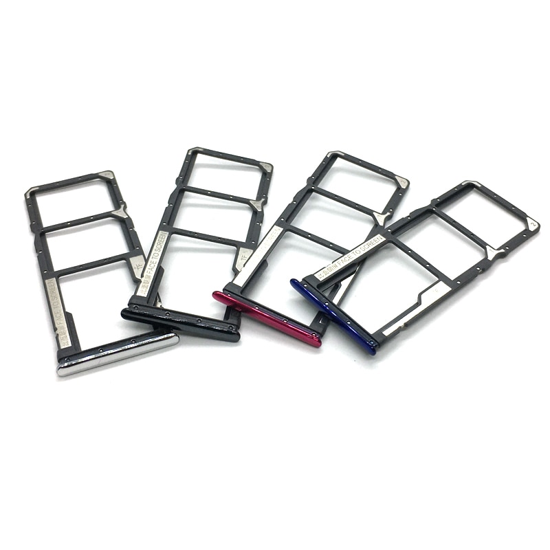 10pcs Voor Xiaomi Redmi Note 8 Sim Card Tray Slot Holder Vervangende Onderdelen